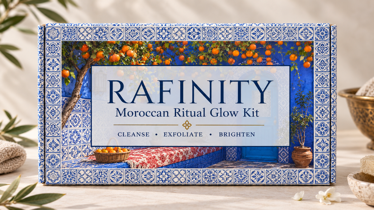 Rafinity Moroccan Hammam Ritual Kit